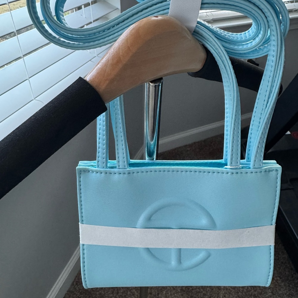 Telfar- Pool Blue Small Shopping Bag (NWT)